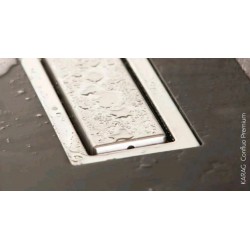 Κανάλι Ντουζiέρας Σιφών Confluo Premium Line 550 55cm Ανοξείδωτο Χρωμέ